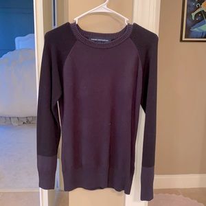 Blue and black French Connection sweater